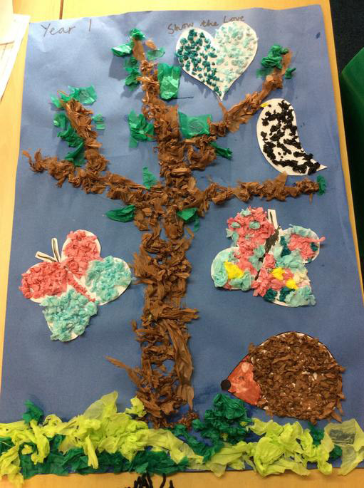 Year 1 Collage
